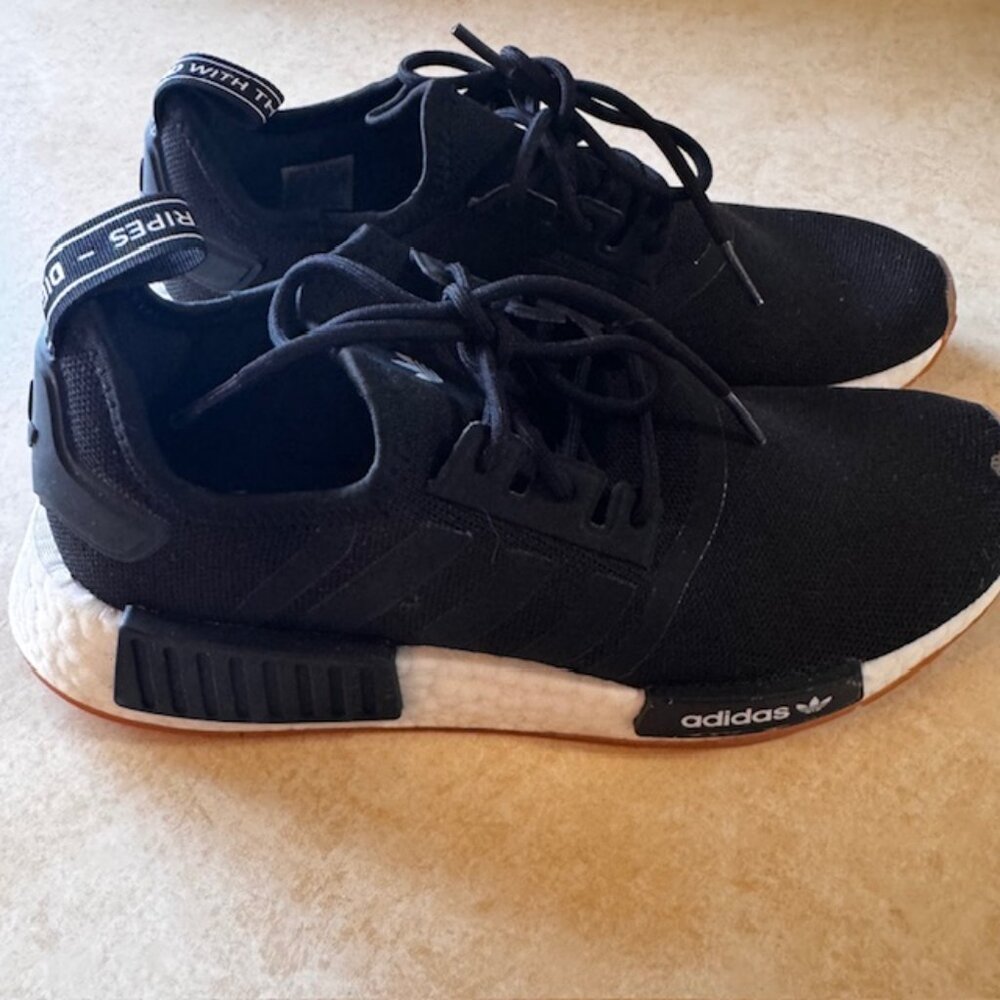 Adidas NMD R1 Primeblue Black Gum Sz 7